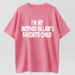 I’m My Mother In Law’s Favorite Child’ Humor T-Shirt – Spark Conversations with Family Jokes