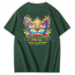 Pray About Everything Pattern Print 100% Cotton T-Shirt
