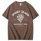 Spooky Island Halloween 100% Cotton T-Shirt