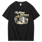 Rolling Stones Since  Ad 33 Pattern Print Crew Neck T-Shirt