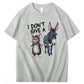 I Don't Give A Rats Ass Mouse & Donkey T-Shirt