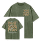 T-shirt med rund hals og mønster til vask og aldringsproces fra Stol på Guds plan