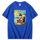 He is Rizzin Funny Cool Pattern Print Crew Neck T-Shirt