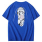 Save Me Pattern Crew Neck T-Shirt