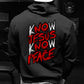 GEN X Know Jesus Know Peace Sweatshirt - Gift Christian Religious Catholic God Faith