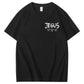 Jesus Forgive Pattern Print 100%Cotton T-Shirt