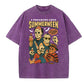 I Freaking Love Summerween Pattern Crew Neck T-Shirt