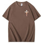 God Turns Broken Pieces Into Masterpieces Christian Pattern Crew Neck T-Shirt