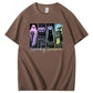 Spookey Season  Pattern  Print 100%Cotton T-Shirt