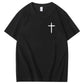 A Lot Can Happen  In 3 Days Pattern Print Crew Neck T-Shirt