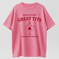 Urbntees Sorry for Great Tits & Correct Opinions Funny Organic Cotton Unisex T-Shirt