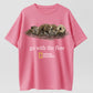 Urbntees Go With The Flow Otters National Geographic Style Organic Cotton Unisex T-Shirt