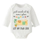 Just Moved Out of Mom's Place Got My Own Crib Funny Organic Cotton Baby Bodysuit