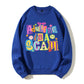 100% Cotton "Adulting is a Scam" Sweatshirt – Colorful Humor & Relatable Life Tee