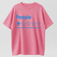 100% Cotton 'People: 5 Stars, Absolute Nightmare' Sarcastic Humor Graphic T-Shirt