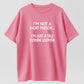 100% Cotton "I'm Not A Short Person, I'm A Tall Oompa Loompa" Funny Quote T-Shirt