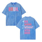 Urbntees BRUH Formerly Known as Mom Vintage Washed Funny Mom Graphic Pure Cotton T-Shirt