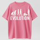 Relationship Humor EVOLUTION Parody T-Shirt