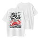 Urbntees When It Comes to My Child I'll Smile in My Mugshot Funny Organic Cotton Unisex T-Shirt