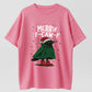 F-CAW-F Raven in Holiday Style – Funny Dark Christmas Sweatshirt