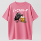 F-Caw-F Funny Crow Drinking Beer Graphic Tee