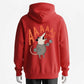 Possum Lifting Weights Screaming AAAAAA Funny Animal Graphic Hoodie - 100% Cotton