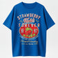 Letter Print Round Neck Tee, Casual Short Sleeve Crew Neck T-shirt for Summer