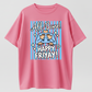 “All Done! Happy FriYAY” Funny Graphic T-Shirt – Friday Work Humor Tee