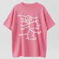 Humorous Chronic Pain Awareness T Shirt for Summer Casual Wear Round Neck Short Sleeve Machine Washable Everyday Top