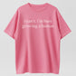 I Can't I'm Busy Growing A Human Funny Pregnancy Announcement T-Shirt