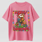 “MERRY F-CAW-F CHRISTMAS” Street Graffiti T-Shirt