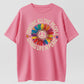 MAGINE Rainbow Flower Peace Sign Lyric Hippie Retro T-Shirt