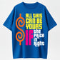 Heavyweight Men's 100 Cotton Plus Size T Shirt Featuring Vibrant Retro "All This Can Be Yours If The Price Is Right" Graphic Print Casual Round Neck Short Sleeve Tee for Casual Wear and Themed Events