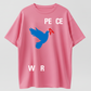 Peace Over War Dove Graphic T-Shirt – Positive Message Tee