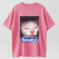 Urbntees Benadryl Cat Sleepy Eyes Funny Organic Cotton Unisex T-Shirt