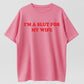 I'm a Slut for My Wife Funny Couple Humor Organic Cotton Unisex T-Shirt