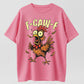 Runaway Chicken F-CAW-F Screaming Graphic Tee