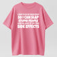 Urbntees Need Meds to Slap Stupid People Blame Side Effects Funny Organic Cotton Unisex T-Shirt