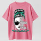 Urbntees "Not All Wounds Are Visible" Mental Health Awareness Woman Graphic Cotton Tee