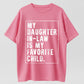 Daughter-in-Law Shirt, Comfort Colors Dad Tee, Funny Father-in-Law Gift, Perfect Father’s Day Present from Daughter-in-Law