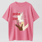 Urbntees Peace Love Dove Hands Unity Organic Cotton Unisex T-Shirt
