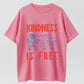 Urbntees Kindness Is Free Sprinkle It Everywhere Cute Monsters Organic Cotton Unisex T-Shirt