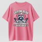 Graphic T-Shirt, Funny Raccoon Print, Everyone Relax I'm Professionally Developed, Vintage Animal Graphic Tee, Casual Everyday Shirt
