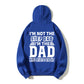 I'm Not The Step Dad I'm The Dad Who Stepped Up Pullover Hoodie - Proud Stepfather Bonus Dad Father's Day Gift