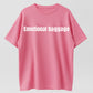 Urbntees Emotional Baggage Sarcastic Quote Organic Cotton Unisex T-Shirt