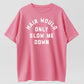 Mens Funny T Shirts Hair Would Only Slow Me Down Sarcastic Bald Graphic Novelty Tee