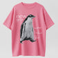 100% Cotton "New Year, Same Baka Life" Penguin T-Shirt