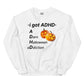 ADHD (A Darn Halloween aDdiction) Unisex Sweatshirt