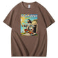 He is Rizzin Funny Cool Pattern Print Crew Neck T-Shirt
