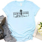 God Is Good All The Time Pattern Round-Neck T-Shirt